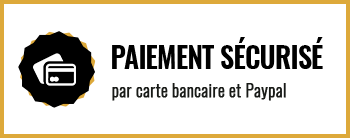 Paiement sécurisé - Par CB et par Paypal