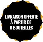 Livraison offerte à partir de 6 bouteilles